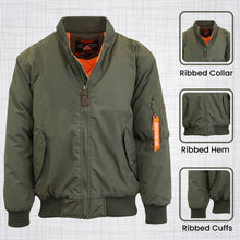 Load image into Gallery viewer, Heavyweight Aviator Bomber Jacket (S-5XL)