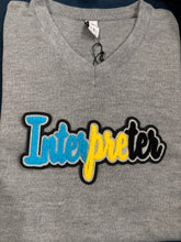 Load image into Gallery viewer, Multi-Color "Interpreter" Chenille Patch