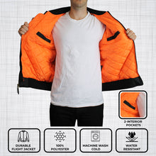 Load image into Gallery viewer, Heavyweight Aviator Bomber Jacket (S-5XL)