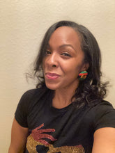 Load image into Gallery viewer, Black Interpreter Earrings