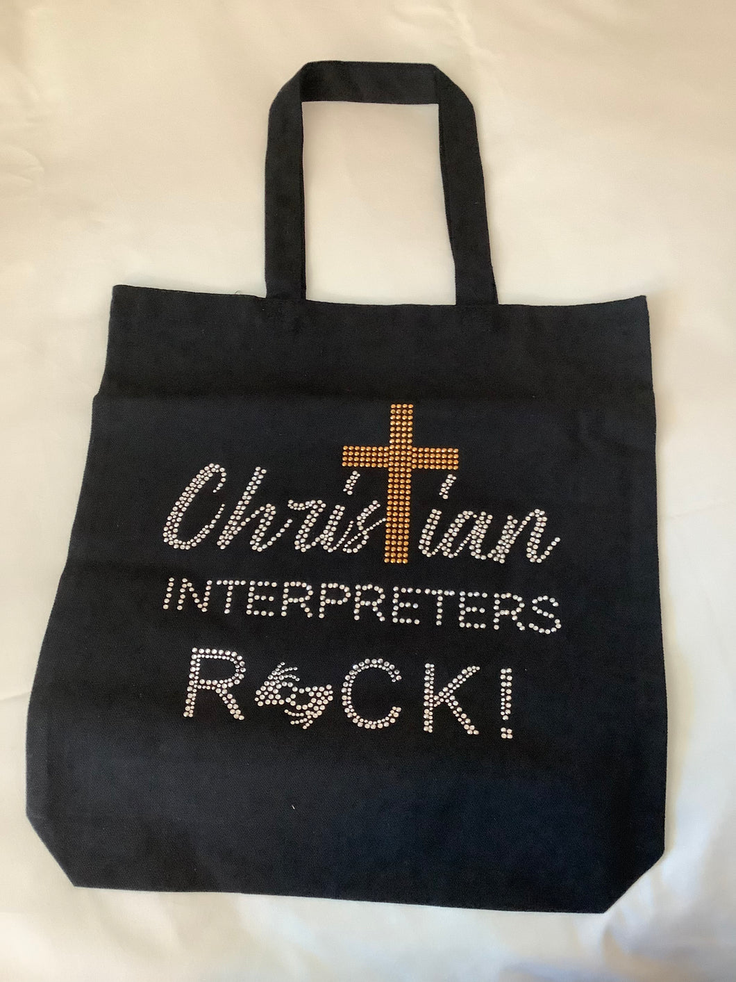 Christian Interpreters Rock Tote Bag