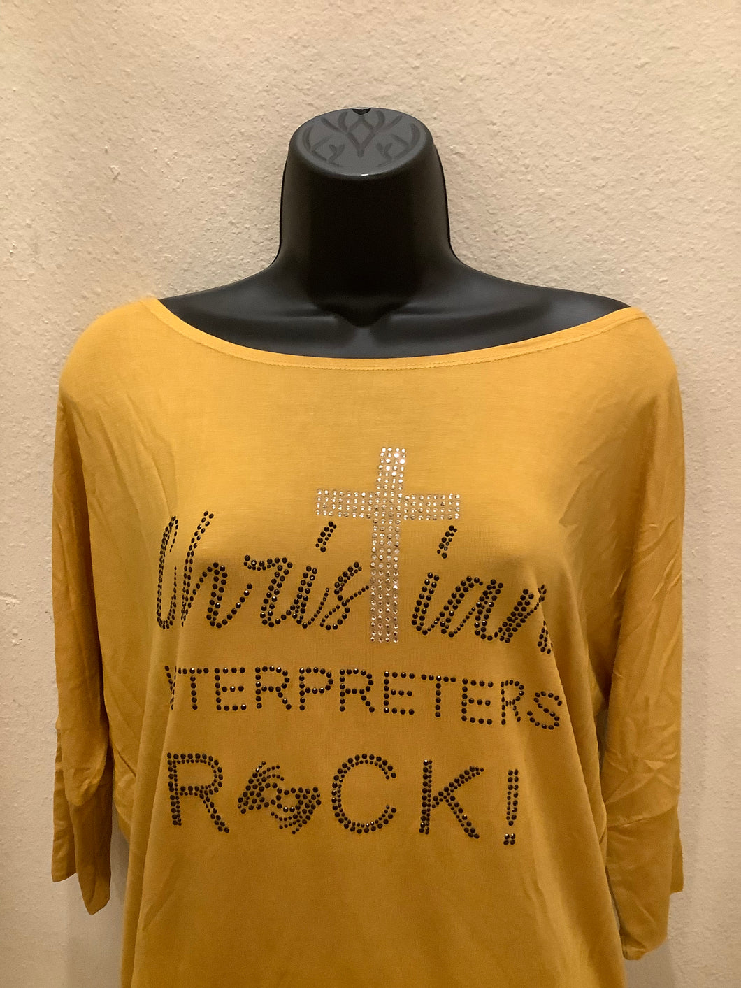 Off-shoulder Christian Interpreters Rock