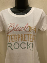 Load image into Gallery viewer, Black Interpreters Rock Bling
