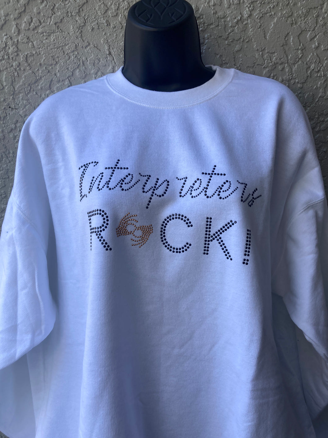BLING Interpreters Rock Sweatshirt