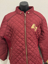Load image into Gallery viewer, Suede Piping Quilted Padding Jacket with Embroidered Interpreter Symbol
