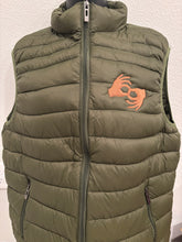 Load image into Gallery viewer, Packable Midweight Puffer Vest with Embroidered Interpreter Symbol
