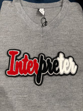 Load image into Gallery viewer, Multi-Color "Interpreter" Chenille Patch
