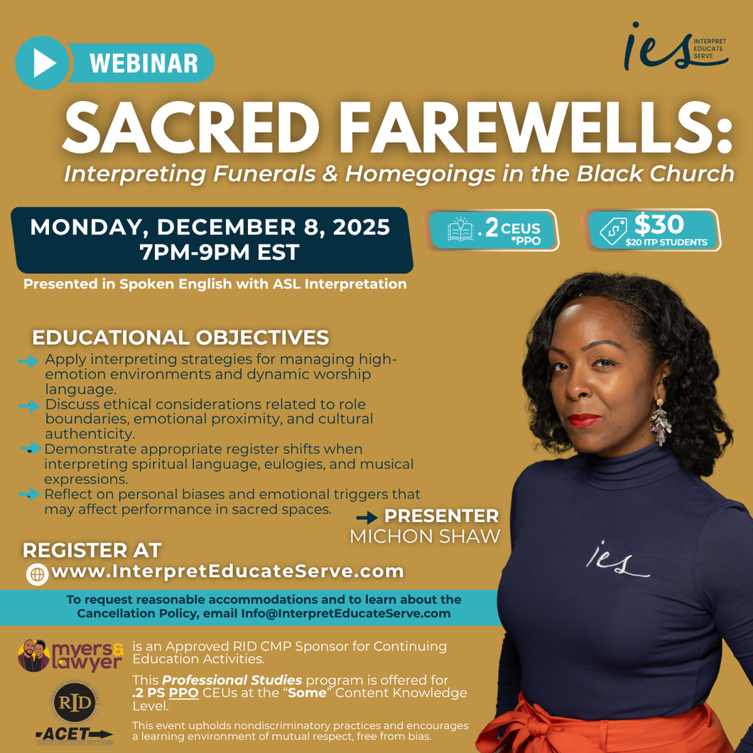 Webinar: Sacred Farewells: Interpreting Funerals and Homegoings in the Black Church