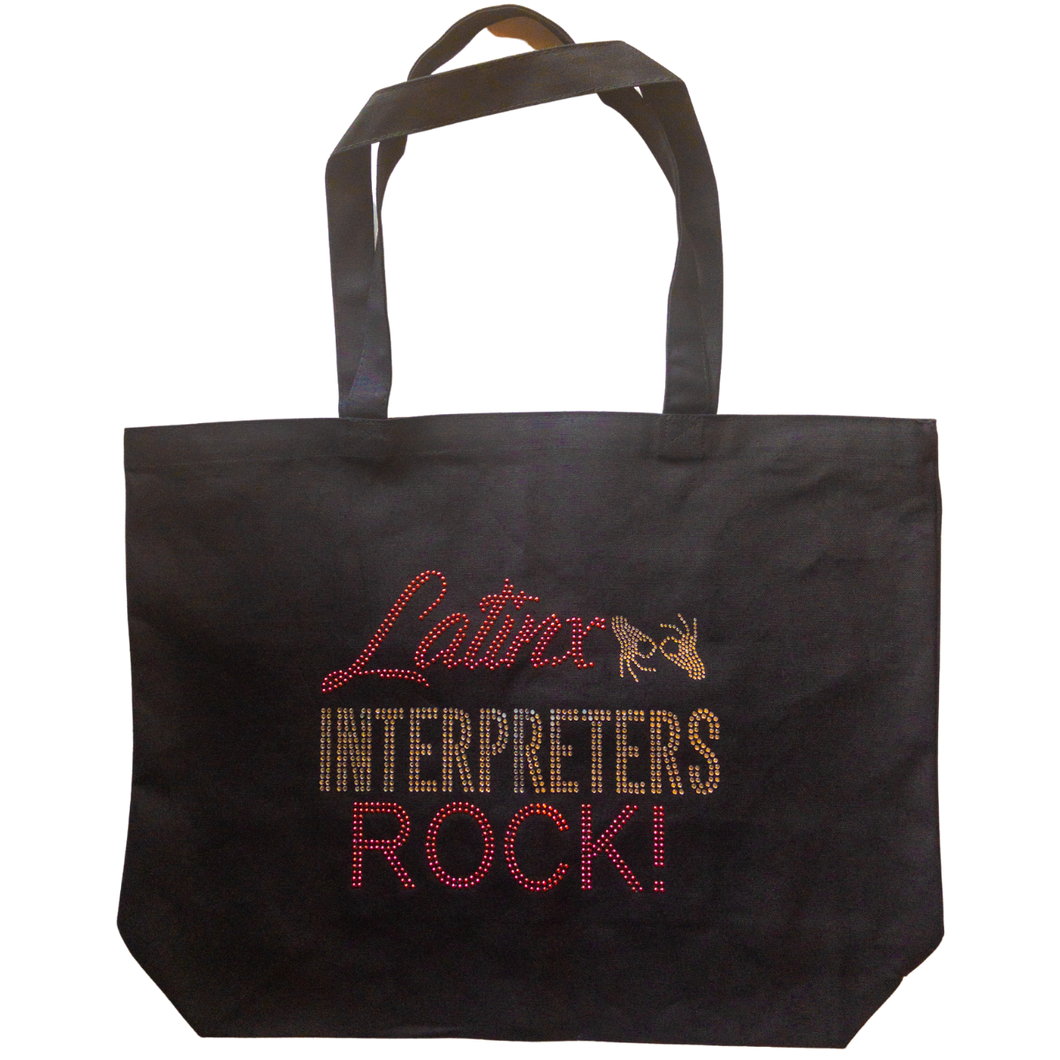 Latina/Latinx Bling Tote Bag