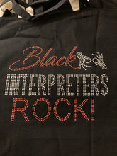 Load image into Gallery viewer, Black Interpreters Rock/Interpreters of Color Tote Bag
