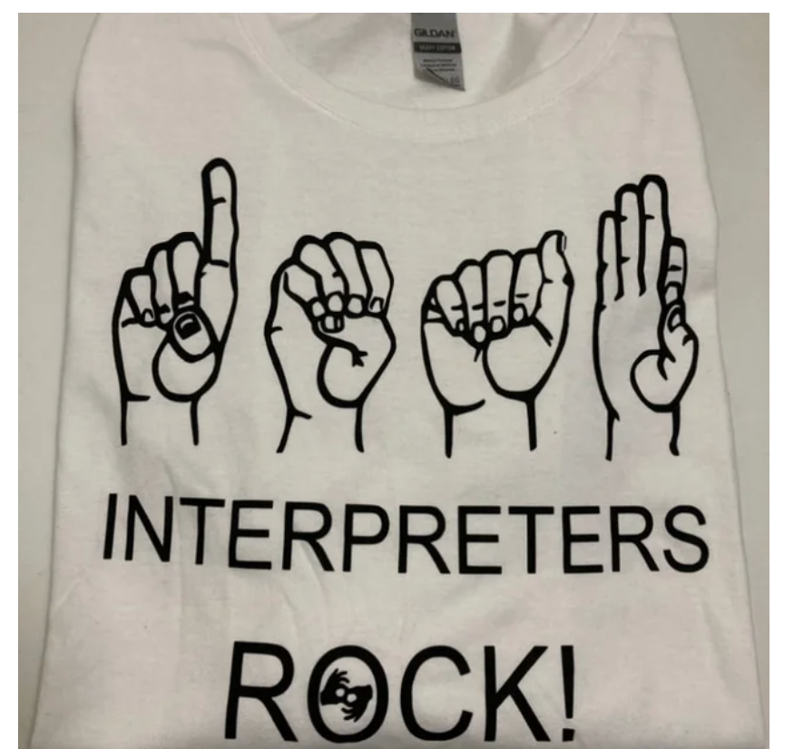 DEAF Interpreters Rock Shirt