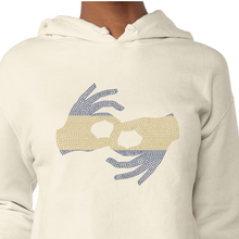 Load image into Gallery viewer, Bling Interpreter Hands (Blue/Gold)
